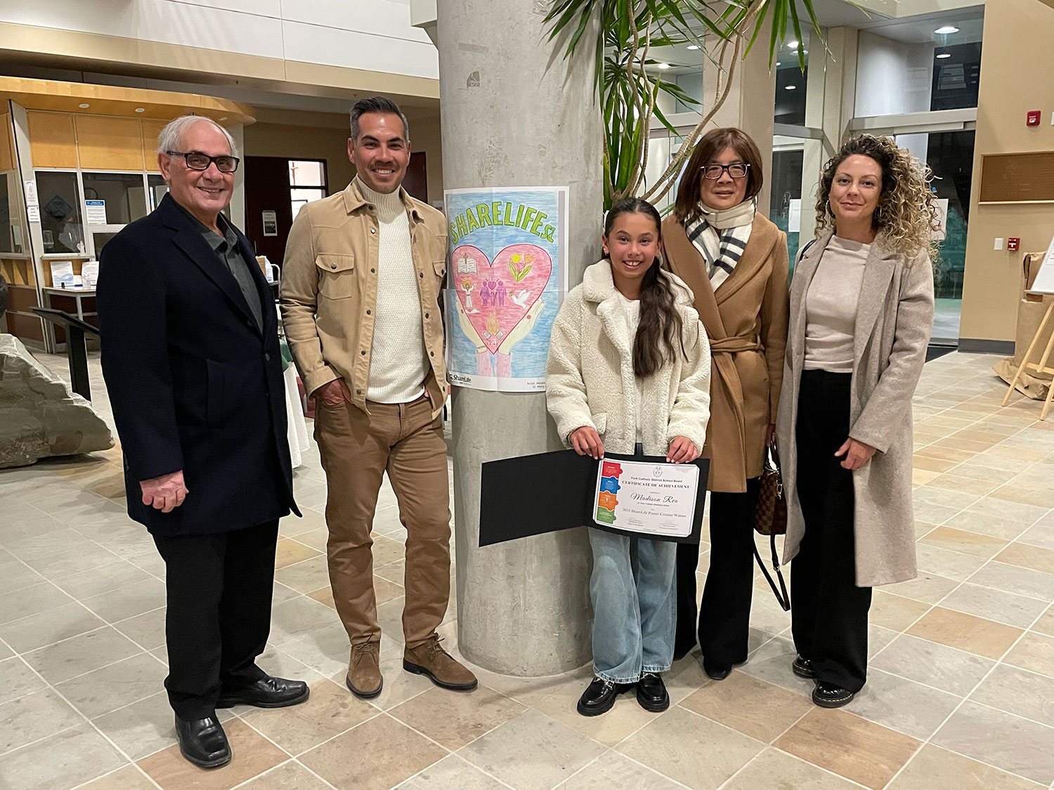 YCDSB Student Wins ShareLife Poster Contest